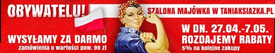 Wysyłka za 0 zł, rabat -5% na następne zakupy!
