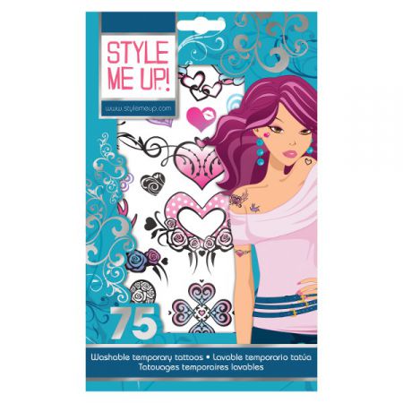 Style me up модные тату влюбленный ангел (628845011526)