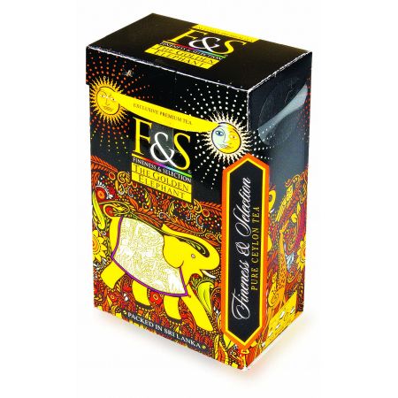Чай f&s the Golden elephant черный листовой 100г к/к (4796001051887)